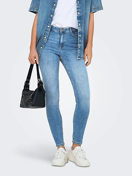 JDY Skinny-fit-Jeans JDYFINA MW SKINNY ANK günstig online kaufen