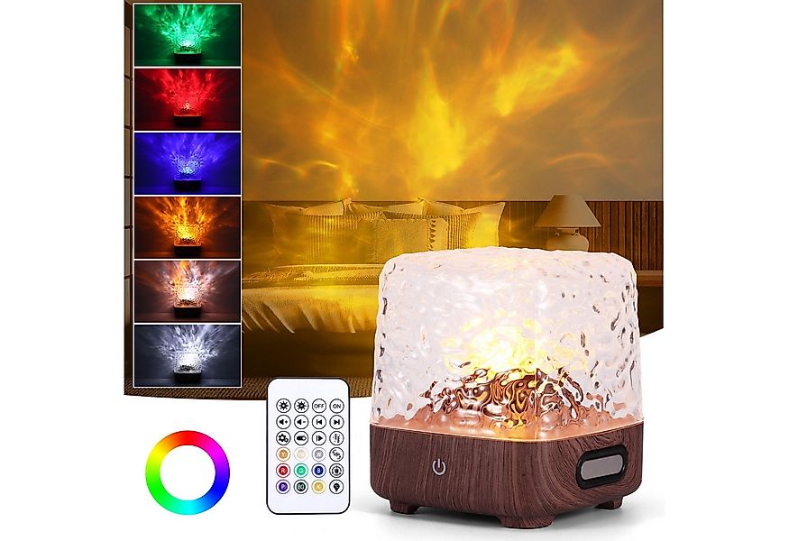 BlingBin LED Nachtlicht LED Sternenhimmel Projektor Kinder, 16 Farben Wasse günstig online kaufen