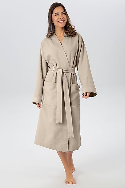 my home Unisex-Bademantel Vanessa, ideal für günstig online kaufen