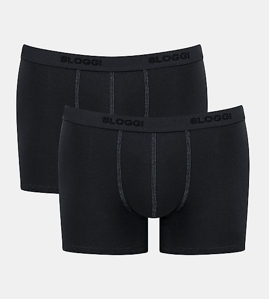 sloggi Boxer "men 24/7 Short 2P", (2er Pack), weich und atmungsaktiv günstig online kaufen