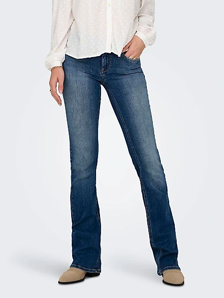 ONLY Bootcut-Jeans ONLBLUSH LW FLARED DNM günstig online kaufen