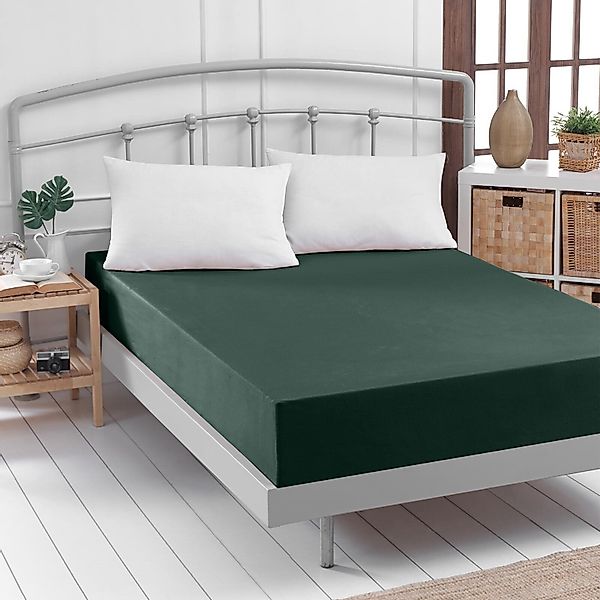 TRAUMSCHLAF Spannbettlaken Feinbiber Boxspring, Biber, Gummizug: günstig online kaufen