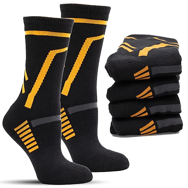 Frostfighter Arbeitssocken Herren schwarze Thermosocken (6-Paar) günstig online kaufen