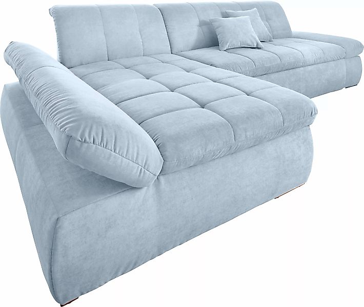 DOMO collection Ecksofa "NMoric XXL, B/T/H: 300/172/80cm, Revamierenabschlu günstig online kaufen