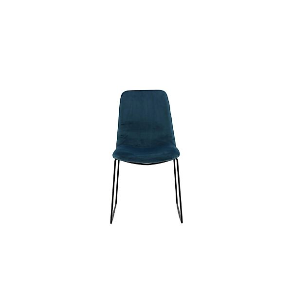 ebuy24 Muce Esszimmerstuhl Velour Blau günstig online kaufen