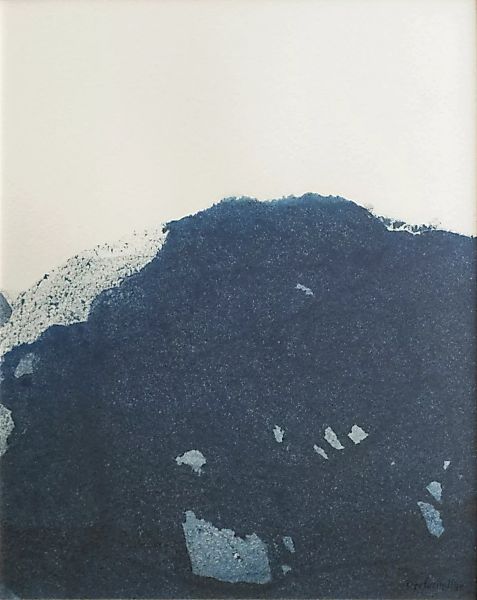 Dyeforindigo ocean 2 Poster 40 x 50cm blau-weiß günstig online kaufen