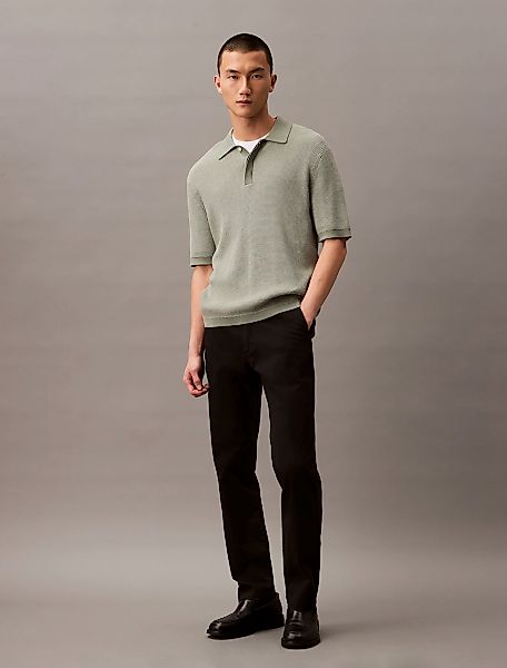 Calvin Klein Stoffhose "SLM CTTN STRTCH CHN", Mit Gürtelschlaufen günstig online kaufen