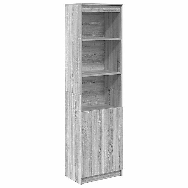 vidaXL Highboard Grau Sonoma 50x35x180 cm Holzwerkstoff 3328467 günstig online kaufen