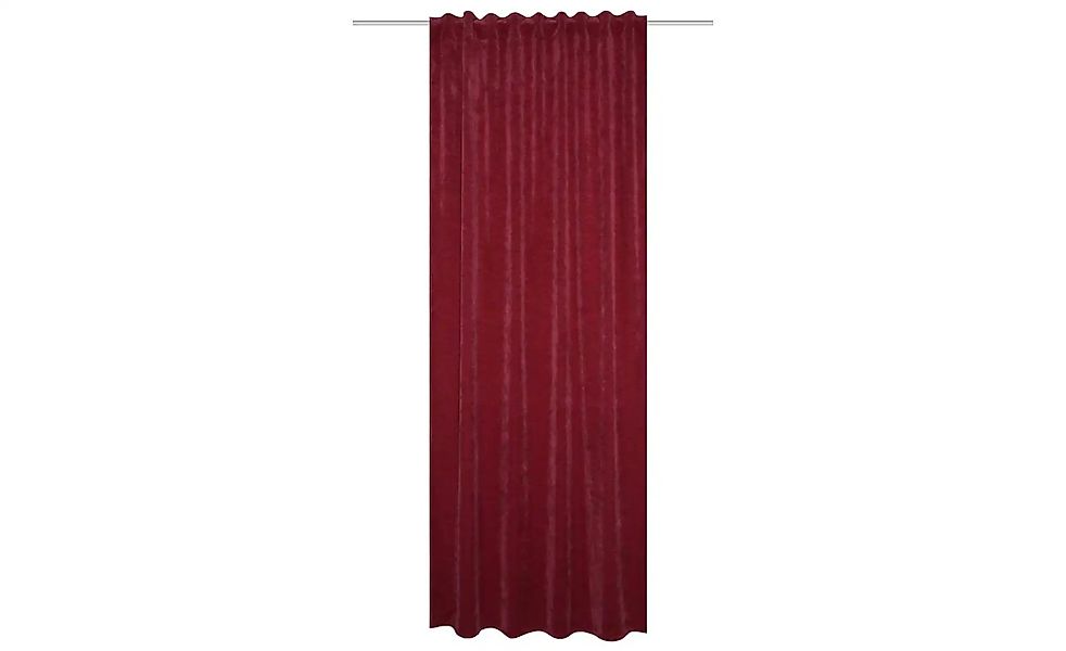 HOMEbasics Fertigschal   ¦ rot ¦ Synthetik ¦ Maße (cm): B: 135 H: 245 Gardi günstig online kaufen