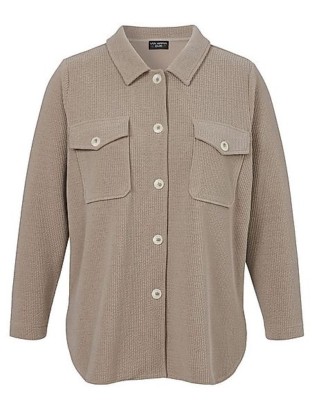 VIA APPIA DUE Langarmbluse im Naturton Mokka günstig online kaufen