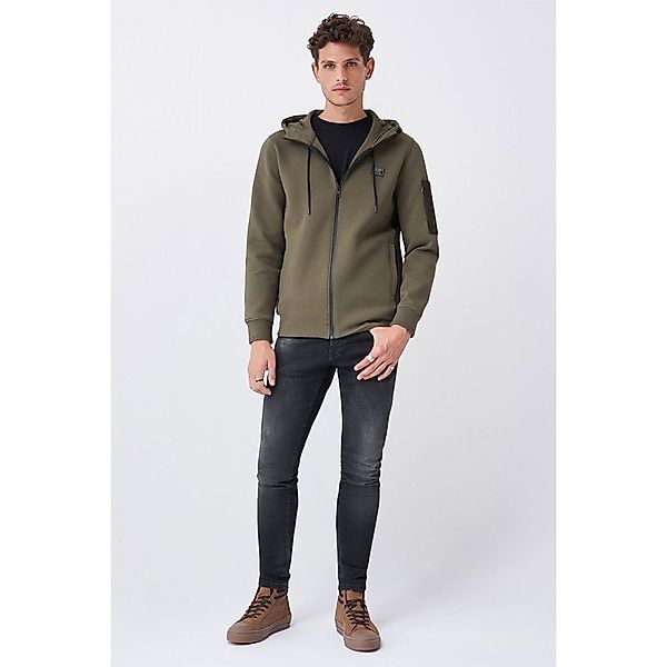 Salsa Jeans 125515-504 / Slim Sweatshirt Mit Reißverschluss XL Green günstig online kaufen