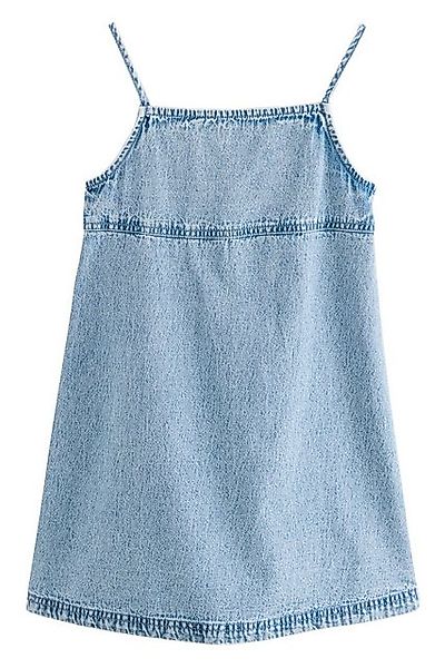 Next Jeanskleid Jeanskleid aus 100 % Baumwolle mit dünnen Trägern (1-tlg) günstig online kaufen