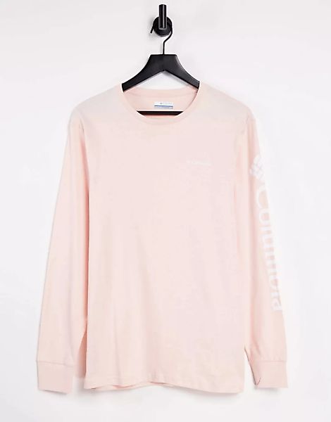 Columbia – North Cascades – Langärmliges Shirt in Rosa günstig online kaufen
