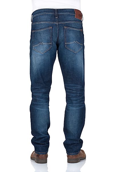 Mustang Herren Jeans Oregon Tapered - Blau - Dark Rinse Used günstig online kaufen