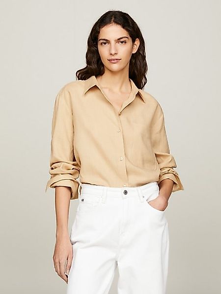 Tommy Hilfiger Hemdbluse LINEN EASY FIT günstig online kaufen