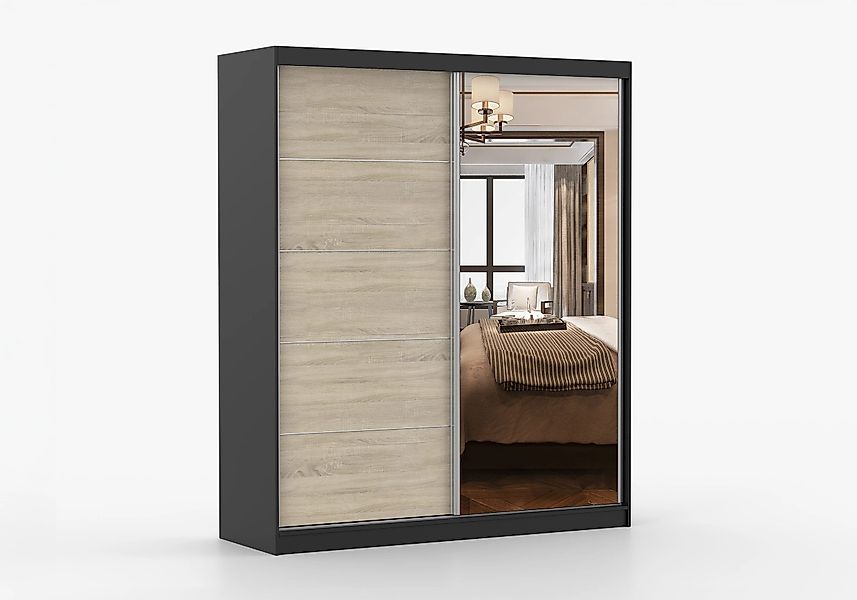 imoebel24 Schwebetürenschrank BELLA 03 183 cm günstig online kaufen
