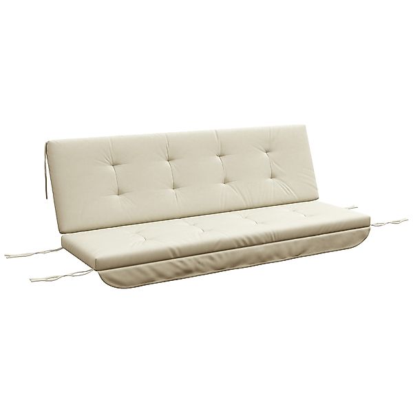 Outsunny Sitzkissen Auflagen-Set für Hollywoodschaukel Gartenpolster, günstig online kaufen