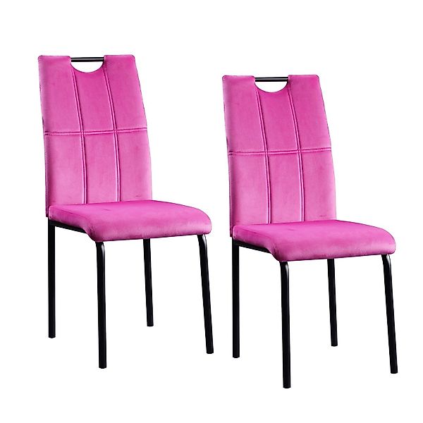 HTI-Living Esszimmerstuhl Stuhl Denton Velvet 2er-Set günstig online kaufen