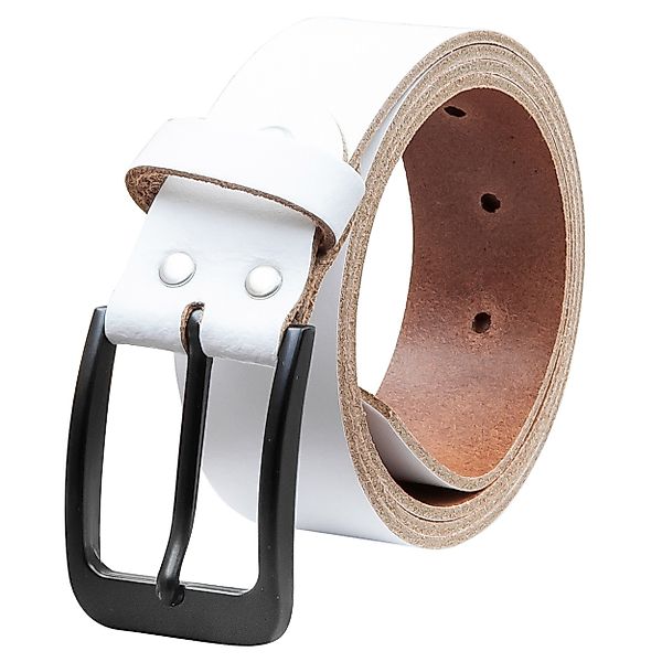 COLOGNEBELT Ledergürtel OM412-SL-Weiss MADE IN GERMANY, günstig online kaufen
