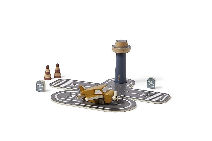 Flexa Spiel-Parkhaus Flughafen aus Holz günstig online kaufen