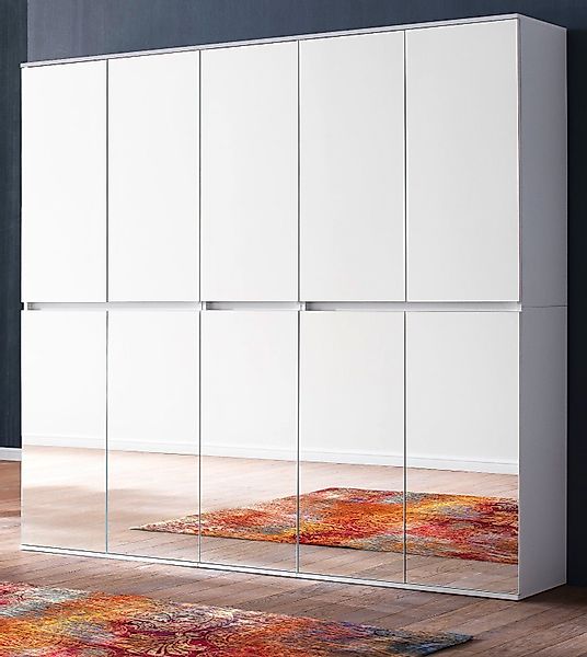 trendteam Garderobenschrank Mirror (Schuhschrank in weiß, günstig online kaufen