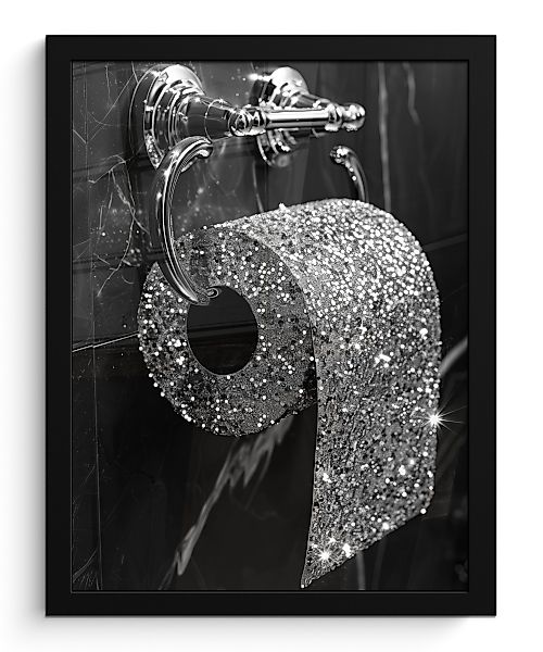 MuchoWow Poster WC - Toilettenpapier - günstig online kaufen