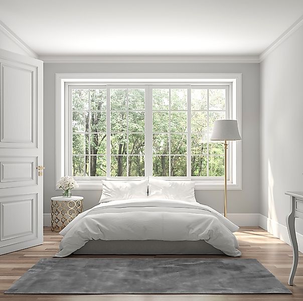 my home Fellteppich Clement, rechteckig, Höhe: günstig online kaufen