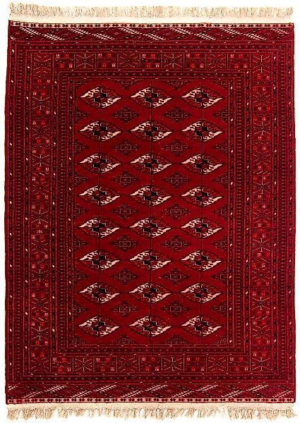 morgenland Orientteppich »Turkaman - 190 x 146 cm - dunkelrot«, rechteckig günstig online kaufen