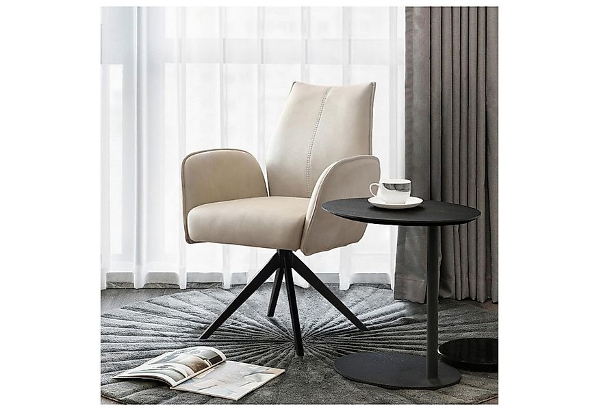 HTI-Living Esszimmerstuhl Stuhl mit Armlehnen und Drehbar Edward (Stück, 1 günstig online kaufen