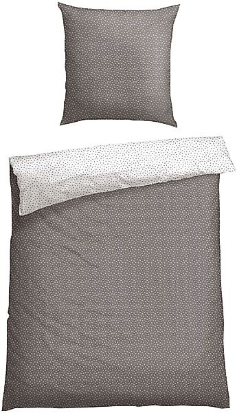 Schiesser Bettwäsche "Millie aus weicher Baumwolle mit filigranen Blüten" 2 günstig online kaufen