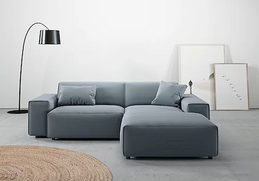 Home affaire Ecksofa »Glimminge L-Form auch in Breitcord, Feincord + Easy c günstig online kaufen
