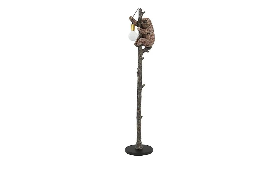 KHG Stehleuchte   ¦ braun ¦ Maße (cm): H: 154  Ø: 30 Lampen & Leuchten > St günstig online kaufen