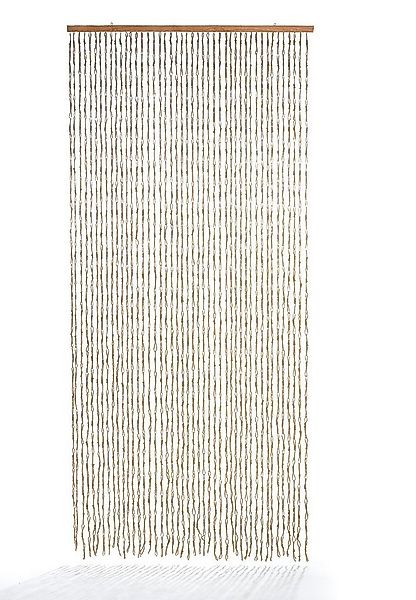 Kobolo Türvorhang Vorhang CIRCLES Papier beige 45 Stränge 100x210cm (1 St), günstig online kaufen