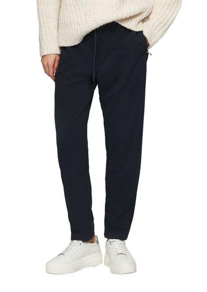 s.Oliver Chinos Hose Jogpants aus Struktur-Jersey günstig online kaufen
