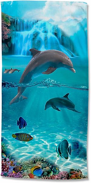 good morning Strandtuch "Will" 100% Mikrofaser, 75x150, Schnelltrocknend, K günstig online kaufen