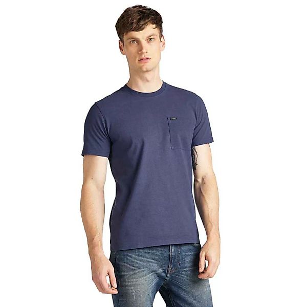 Lee Pocket Kurzärmeliges T-shirt M Dark Navy günstig online kaufen