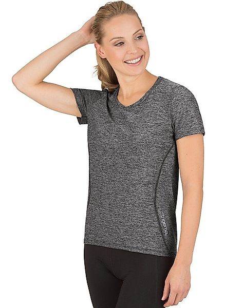 Trigema T-Shirt TRIGEMA Sportshirt in Melange-Optik günstig online kaufen