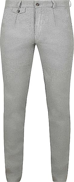 Suitable Chino Pico Pleat Flanel Druck Grau - Größe 98 günstig online kaufen