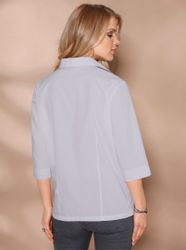 Sieh an! Klassische Bluse Hemdbluse günstig online kaufen