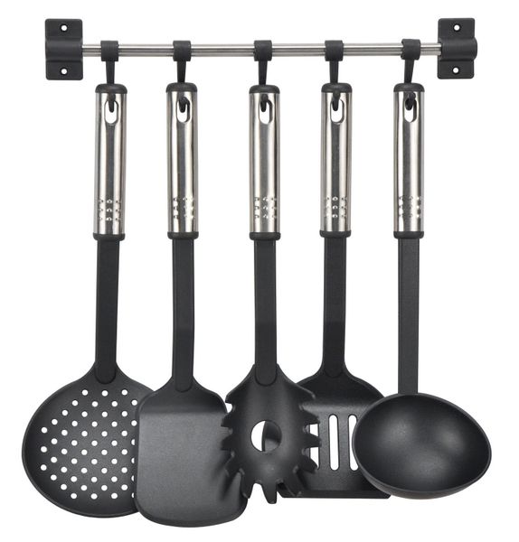 Haushalt International Küchenorganizer-Set Küchenhelferset Schaumlöffel Pfa günstig online kaufen