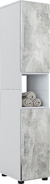 VCM Hochschrank Holz Badmöbel Badschrank Hochschrank günstig online kaufen