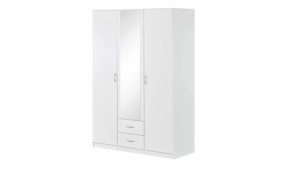 Drehtürenschrank  Leeds ¦ weiß ¦ Maße (cm): B: 136 H: 197 T: 54.0 Schränke günstig online kaufen