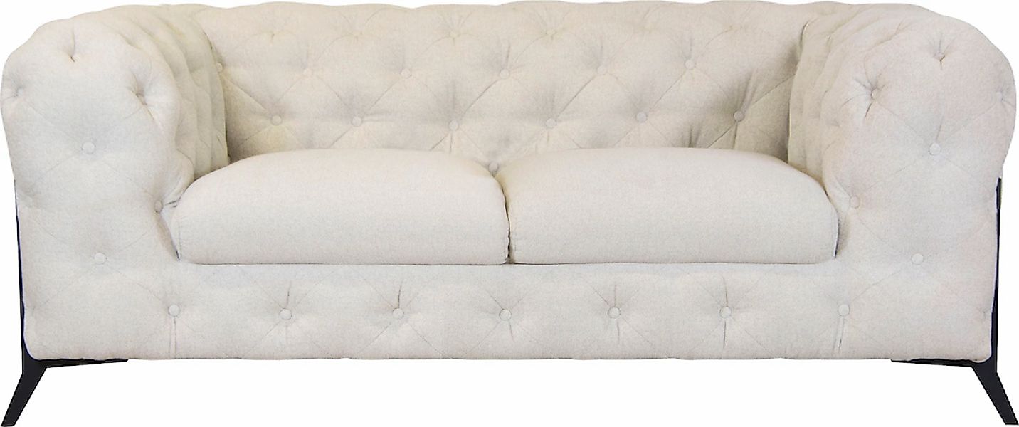 Home affaire Chesterfield-Sofa "Amaury" aufwändige Knopfheftung, moderne Ch günstig online kaufen