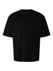 Selected Rundhalsshirt SLHZLOOSE-BOB SS O-NECK TEE günstig online kaufen
