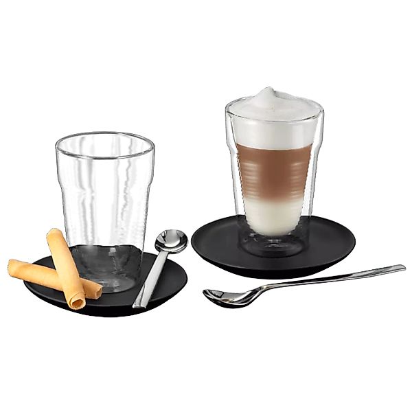 Doppelwandige Gläser /  Set Latte Macchiato von K-fee System (2 Latte Gläse günstig online kaufen