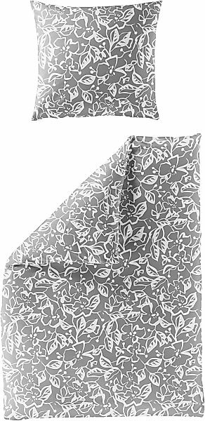 BIERBAUM Bettwäsche "4174" 2 Stk. tlg. Mako-Satin, 100 % Baumwolle, pflegel günstig online kaufen