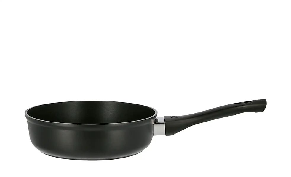 KHG Bratpfanne Aluminium 20 cm   ¦ schwarz ¦ Aluminium ¦ Maße (cm): H: 6  Ø günstig online kaufen
