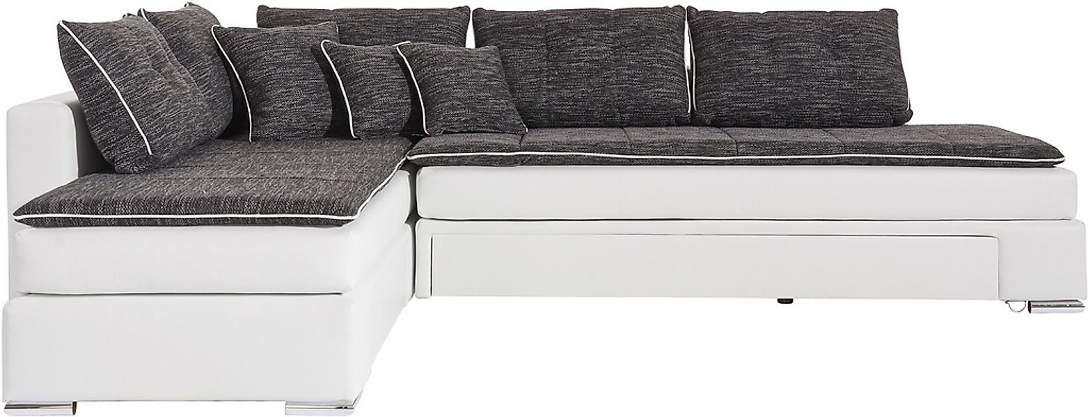 INOSIGN Ecksofa »Boxspringbett Night & Day L-Form mit Dauer-Schlaffunktion günstig online kaufen