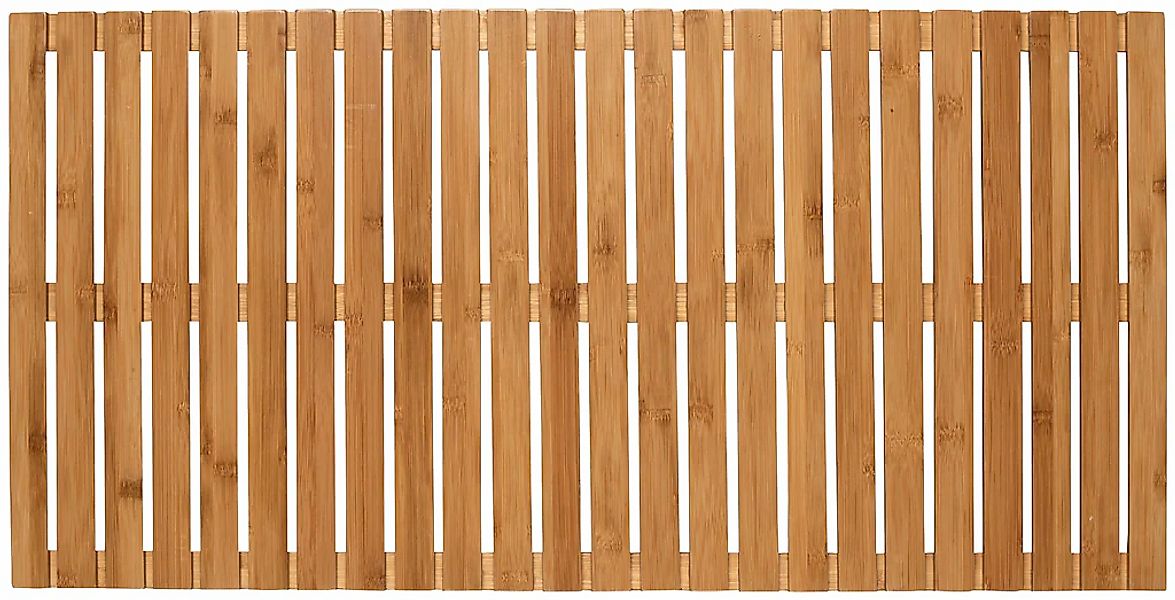 WENKO Saunabodenrost, Bambus, 50 x 100 cm günstig online kaufen