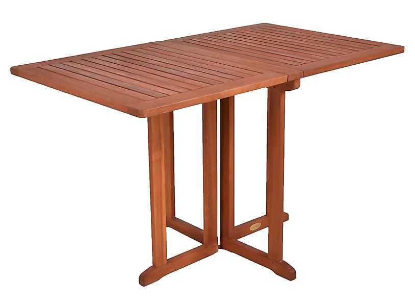 Spetebo Gartentisch Balkontisch BALTIMORE aus Eukalyptus günstig online kaufen